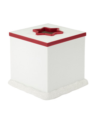 Thumbnail 6: AVANTI Avanti Linens Sparkle Tissue Box Cover 