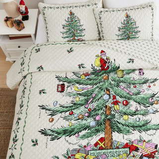 Thumbnail 12: Spode Spode Christmas Tree Quilt Set 