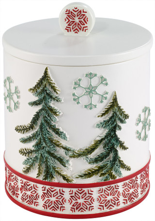 Thumbnail 1: AVANTI Avanti Christmas Gnomes Bathroom Jar 