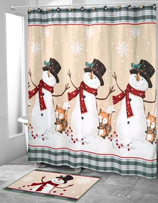 Thumbnail 2: AVANTI Avanti Friends Gather Shower Curtain 