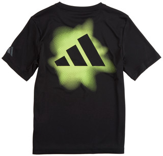 Thumbnail 2: Adidas Adidas Big Boys Gradient Logo T-Shirt 