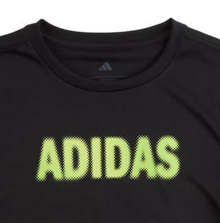 Thumbnail 3: Adidas Adidas Big Boys Gradient Logo T-Shirt 