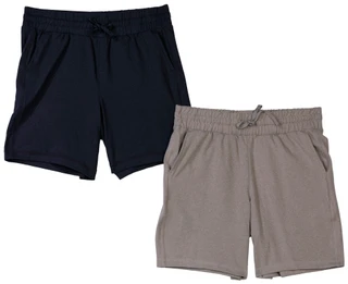 Thumbnail 1: 90 Degree 90 Degree Big Boys 2 Pk Active Shorts 