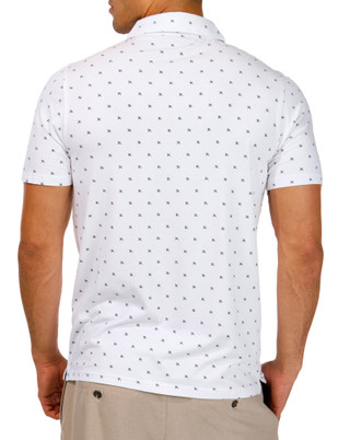 Thumbnail 2: Hooey Hooey Men's Hot Shot Print Polo Shirt 