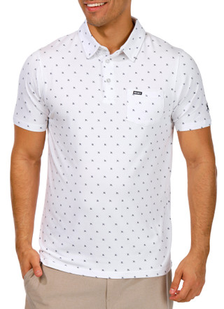 Thumbnail 1: Hooey Hooey Men's Hot Shot Print Polo Shirt 
