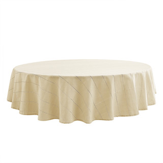 Thumbnail 2: IZOD Izod Chadwick Lurex 70 in. Round Tablecloth 