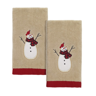 Thumbnail 4: AVANTI Avanti Snowman Gathering Towel Collection 