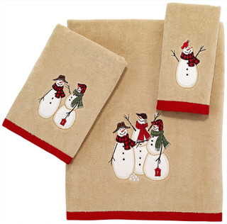 Thumbnail 1: AVANTI Avanti Snowman Gathering Towel Collection 