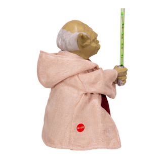 Thumbnail 6: Star Wars Star Wars Yoda with LED Light Saber Treetop 