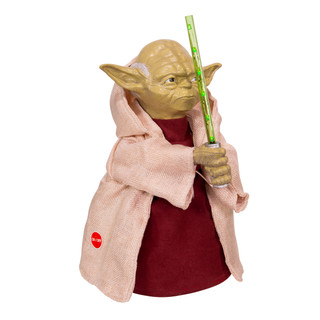 Thumbnail 4: Star Wars Star Wars Yoda with LED Light Saber Treetop 