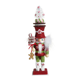 Thumbnail 6: Kurt Adler Kurt Adler 13.5-Inch Hollywood  Candy Soldier Nutcracker. 