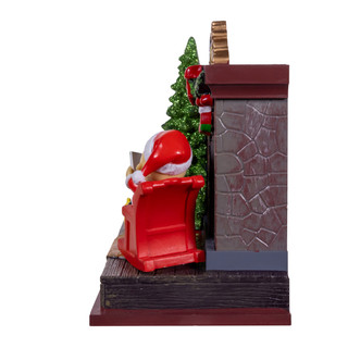 Thumbnail 10: Peanuts Peanuts 6-Inch Musical Fireplace Tabletop Decor 