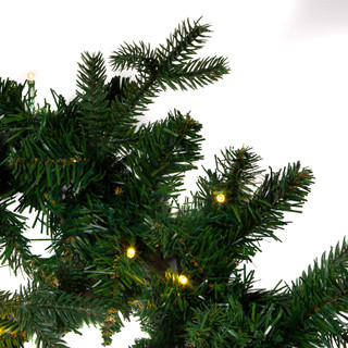 Thumbnail 4: Kurt Adler Kurt Adler 9-Foot Pre-Lit LED Jackson Pine Garland 