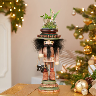 Thumbnail 18: Kurt Adler Kurt Adler 15-Inch Hollywood Zoo Menagerie Nutcracker. 