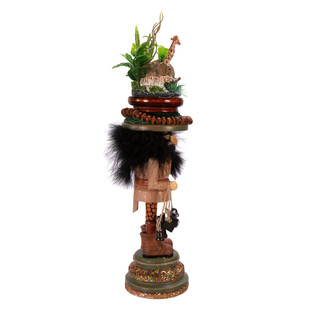 Thumbnail 6: Kurt Adler Kurt Adler 15-Inch Hollywood Zoo Menagerie Nutcracker. 