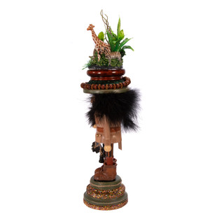 Thumbnail 4: Kurt Adler Kurt Adler 15-Inch Hollywood Zoo Menagerie Nutcracker. 