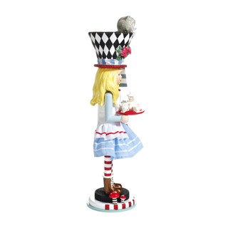 Thumbnail 8: Disney Kurt Adler 19.5-Inch Hollywood Alice Nutcracker. 