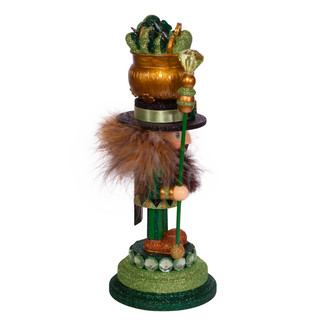Thumbnail 4: Kurt Adler Kurt Adler 12-Inch Hollywood Irish Nutcracker. 