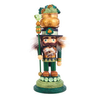 Thumbnail 8: Kurt Adler Kurt Adler 12-Inch Hollywood Irish Nutcracker. 