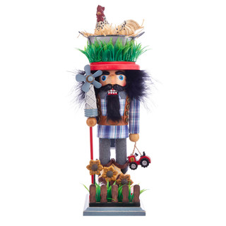 Thumbnail 8: Kurt Adler Kurt Adler 15-Inch Hollywood Farmer Nutcracker. 
