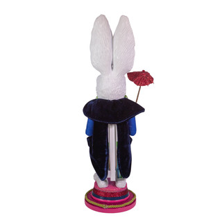 Thumbnail 10: Disney Kurt Adler 18-Inch Hollywood White Rabbit Nutcracker. 