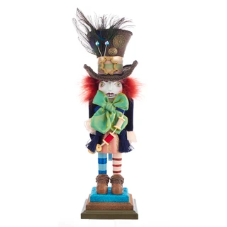 Thumbnail 8: Disney Kurt Adler 18-Inch Hollywood Mad Hatter Nutcracker. 