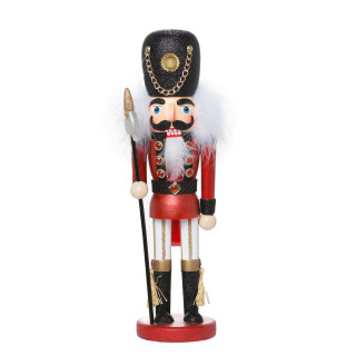 Thumbnail 2: Kurt Adler Kurt Adler 15-Inch Hollywood Red and Black Soldier. 