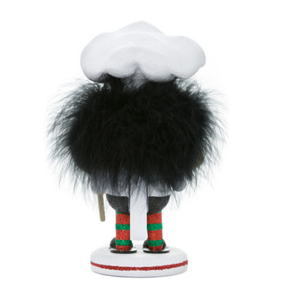 Thumbnail 6: Kurt Adler Kurt Adler 8-Inch Hollywood Pizza Guy Nutcracker. 