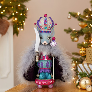 Thumbnail 16: Kurt Adler Kurt Adler 15-Inch Hollywood Mouse King Nutcracker. 