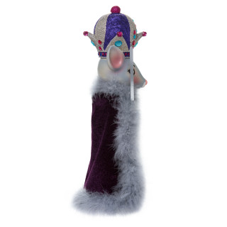 Thumbnail 4: Kurt Adler Kurt Adler 15-Inch Hollywood Mouse King Nutcracker. 