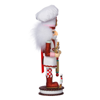 Thumbnail 4: Kurt Adler Kurt Adler 15-Inch Gingerbread Chef Nutcracker 