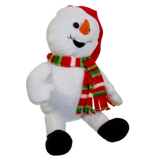 Thumbnail 1: Kurt Adler Kurt Adler 10-Inch Laughing and Farting Snowman. 