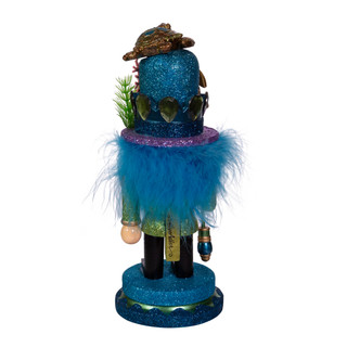 Thumbnail 10: Kurt Adler Kurt Adler 11-Inch Hollywood Nutcracker with Sea Turtle Hat. 