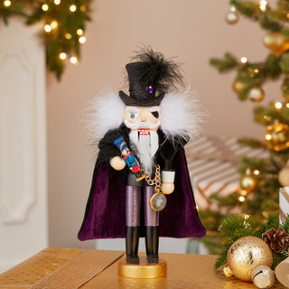 Thumbnail 9: Kurt Adler Kurt Adler 12-Inch Hollywood Drosselmeier Nutcracker. 