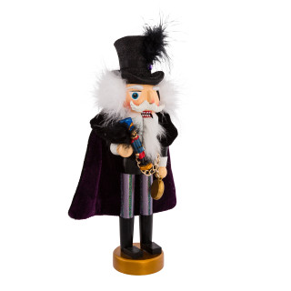 Thumbnail 1: Kurt Adler Kurt Adler 12-Inch Hollywood Drosselmeier Nutcracker. 