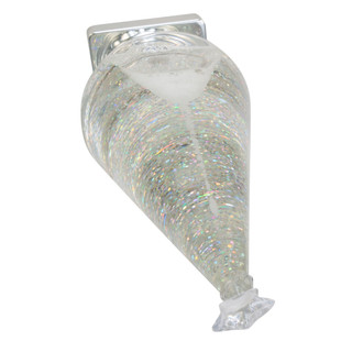 Thumbnail 12: Kurt Adler Kurt Adler 14-Inch Battery-Operated Clear and Silver Lava. 