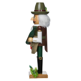 Thumbnail 4: Kurt Adler Kurt Adler 15-Inch Wooden Wine Grower Nutcracker 