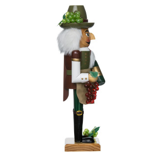 Thumbnail 3: Kurt Adler Kurt Adler 15-Inch Wooden Wine Grower Nutcracker 