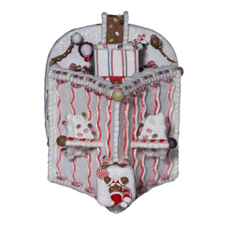 Thumbnail 14: Kurt Adler Kurt Adler 12-Inch Lighted Christmas Gingerbread House. 