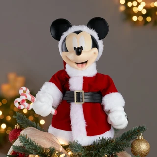 Thumbnail 2: Disney Kurt Adler 10-Inch Mickey Mouse Treetop/Tablepiece. 