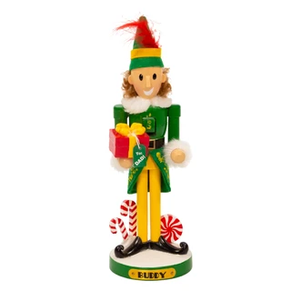 Thumbnail 4: Kurt Adler Kurt Adler 10.5-Inch Elf the Movie Nutcracker 