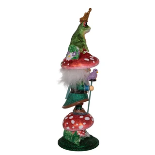 Thumbnail 4: Kurt Adler Kurt Adler 16.5-Inch Hollywood Frog Prince Nutcracker. 