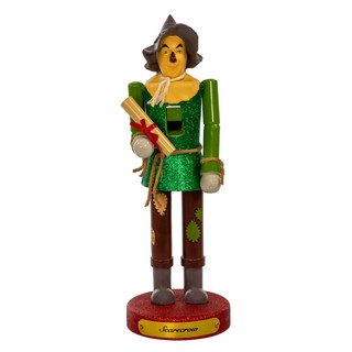 Thumbnail 2: Kurt Adler Kurt Adler 10-Inch Wizard of Oz  Scarecrow Nutcracker. 