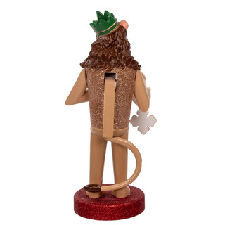 Thumbnail 8: Kurt Adler Kurt Adler 10-Inch Wizard of Oz  Cowardly Lion Nutcracker. 