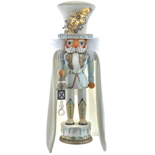Thumbnail 2: Kurt Adler Kurt Adler 18-Inch Hollywood White Snowflake Soldier. 