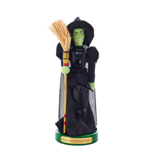 Thumbnail 8: Kurt Adler Kurt Adler 11-Inch Wizard of Oz Wicked Witch Nutcracker. 