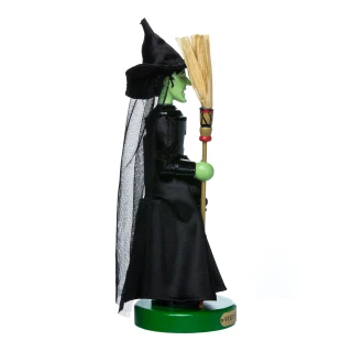 Thumbnail 4: Kurt Adler Kurt Adler 11-Inch Wizard of Oz Wicked Witch Nutcracker. 