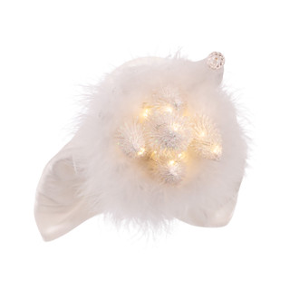 Thumbnail 10: Kurt Adler Kurt Adler 15-Inch Hollywood White Winter LED Hat Nutcracker 