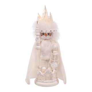 Thumbnail 2: Kurt Adler Kurt Adler 15-Inch Hollywood White Winter LED Hat Nutcracker 