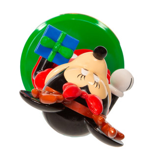 Thumbnail 10: Disney Kurt Adler 6-Inch Disney  Minnie Mouse With Tree Nutcracker. 